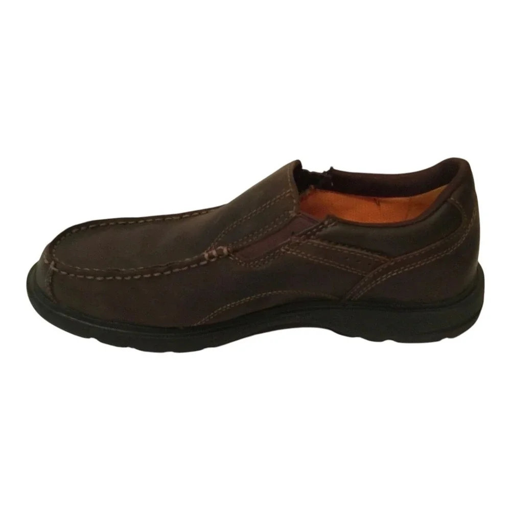 Timberland Men's Richmont Slip On Shoes Size 7 Brown Burnished Leather 5046A
